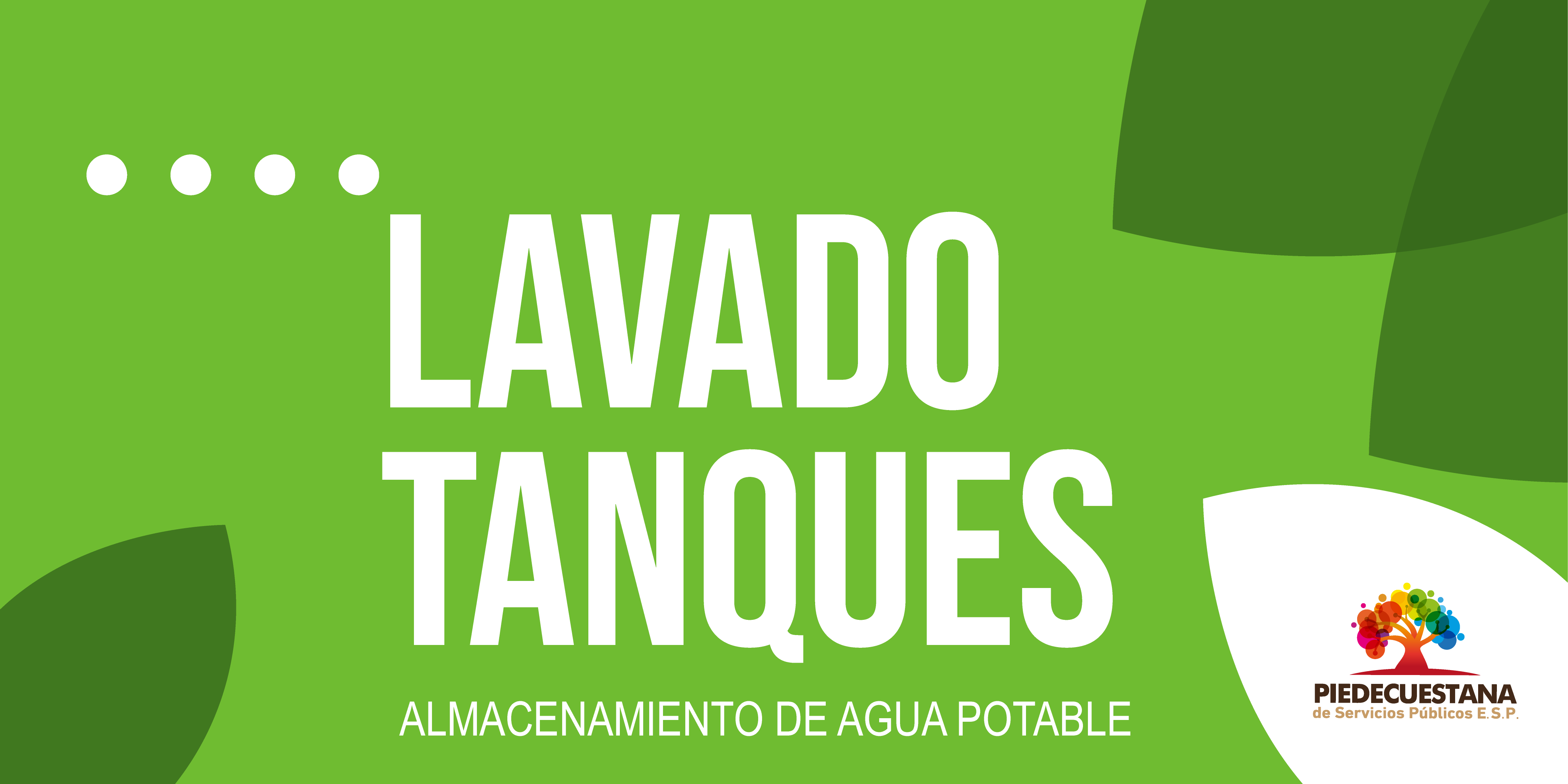 Lavado de Tanques de almacenamiento de agua Potable