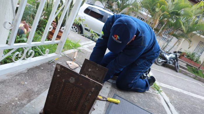 instalación de medidores de agua