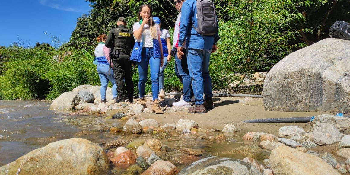operativo de vertimientos en lavaderos