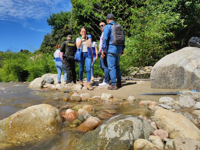 operativo de vertimientos en lavaderos
