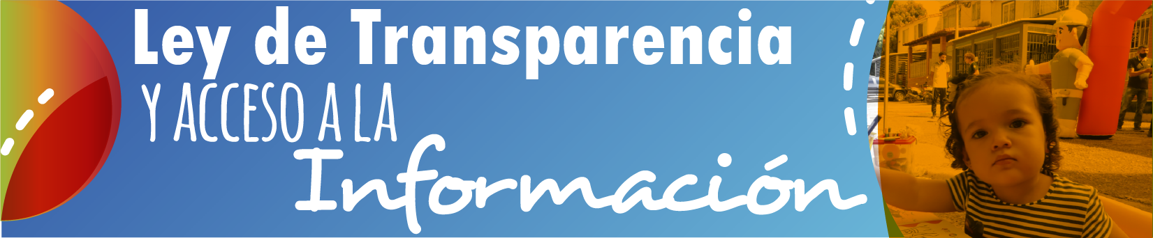 Banner de la Ley de transparencia y acceso a la Información